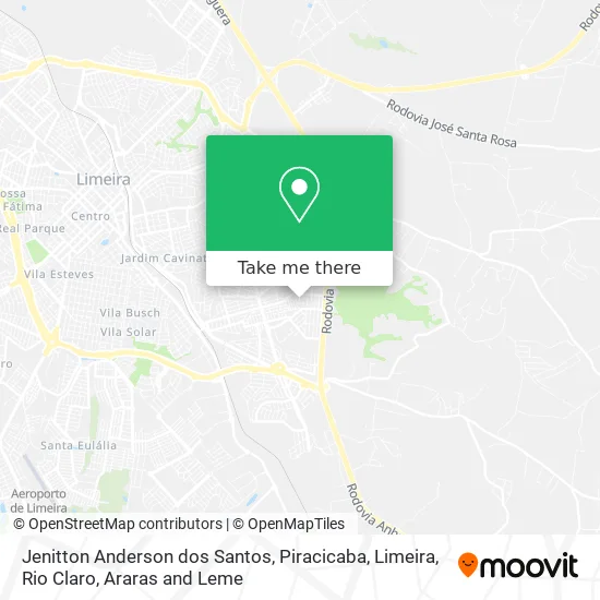 Jenitton Anderson dos Santos map