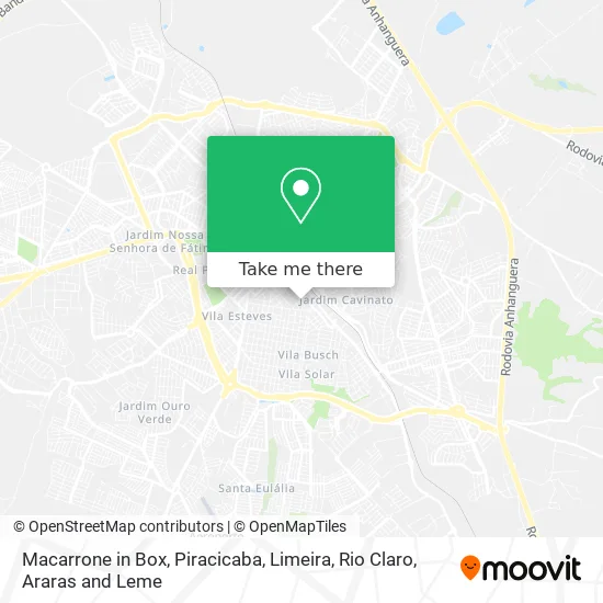 Macarrone in Box map