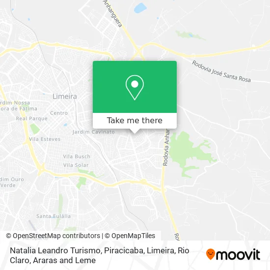 Natalia Leandro Turismo map