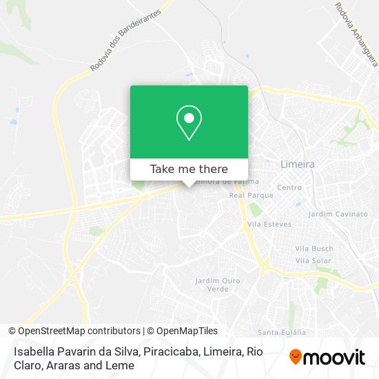 Isabella Pavarin da Silva map