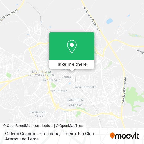 Galeria Casarao map