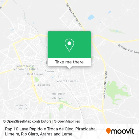 Rap 10 Lava Rapido e Troca de Oleo map