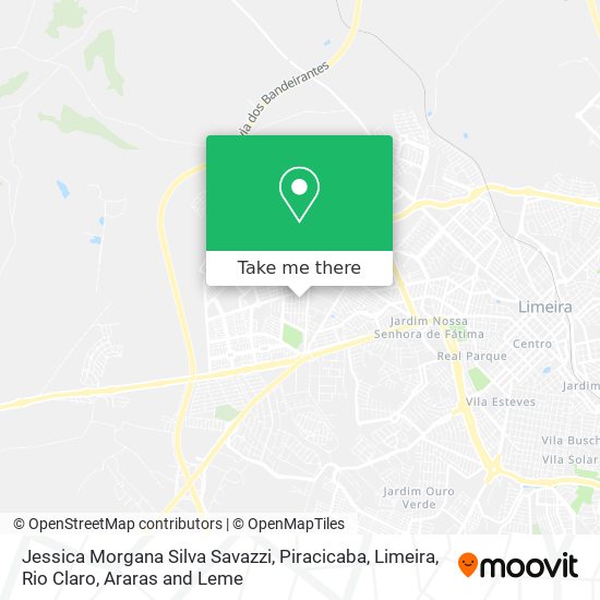 Jessica Morgana Silva Savazzi map