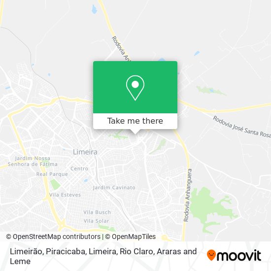 Limeirão map