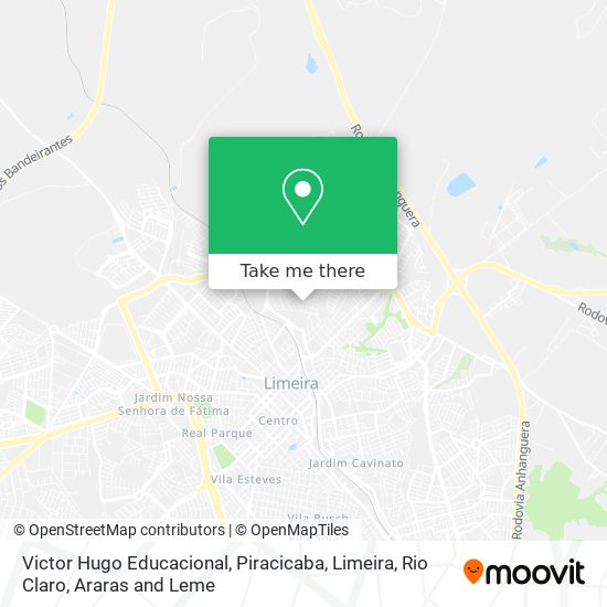 Victor Hugo Educacional map