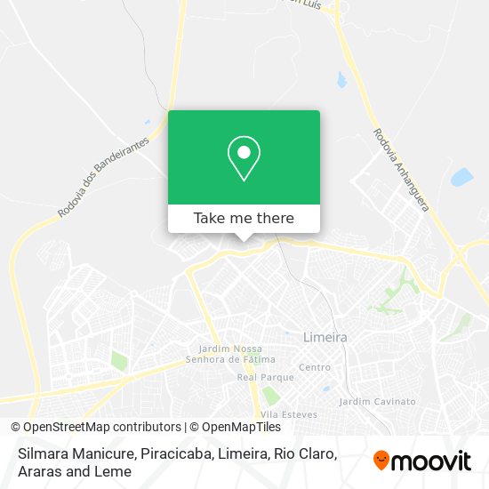 Silmara Manicure map