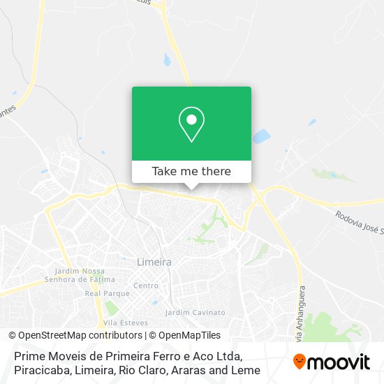 Prime Moveis de Primeira Ferro e Aco Ltda map