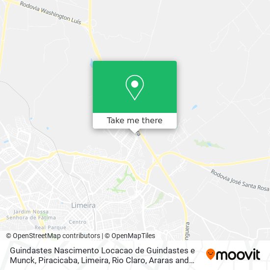Guindastes Nascimento Locacao de Guindastes e Munck map