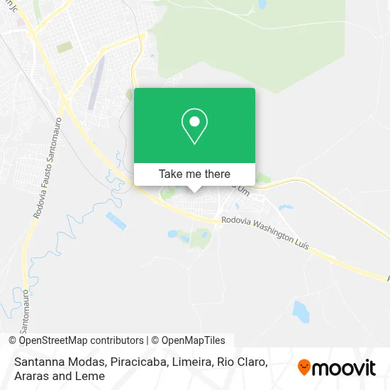 Santanna Modas map