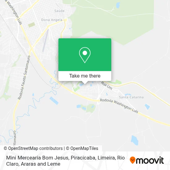 Mini Mercearia Bom Jesus map