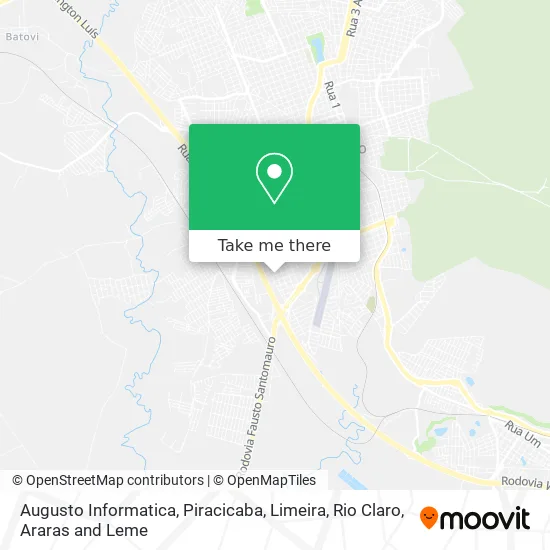 Augusto Informatica map