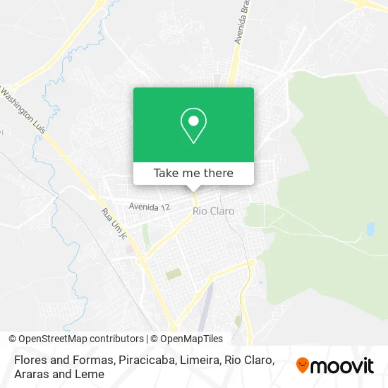 Flores and Formas map