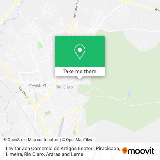 Levitar Zen Comercio de Artigos Esoteri map