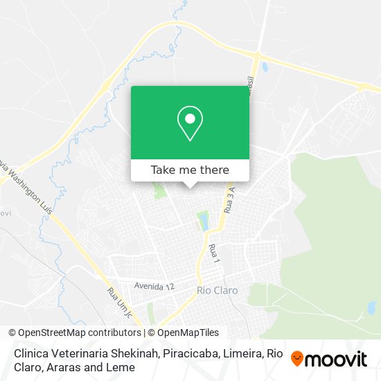 Clinica Veterinaria Shekinah map