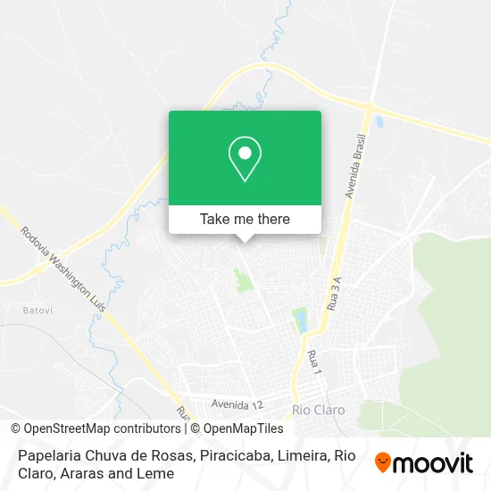 Papelaria Chuva de Rosas map