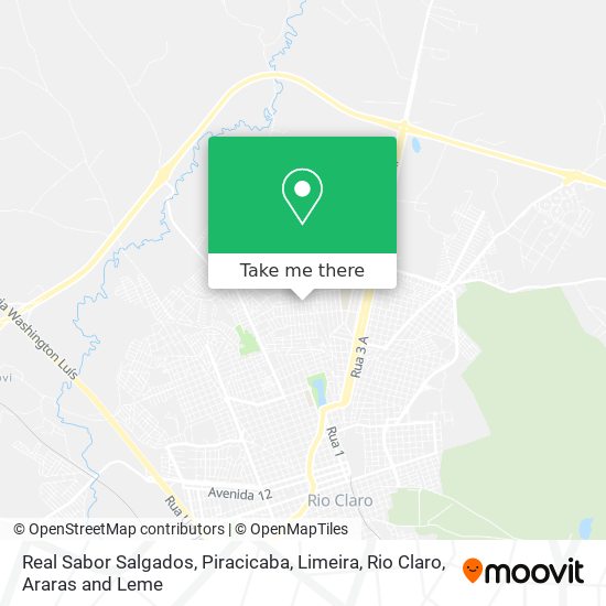 Mapa Real Sabor Salgados