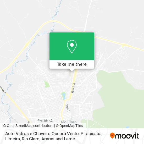 Auto Vidros e Chaveiro Quebra Vento map