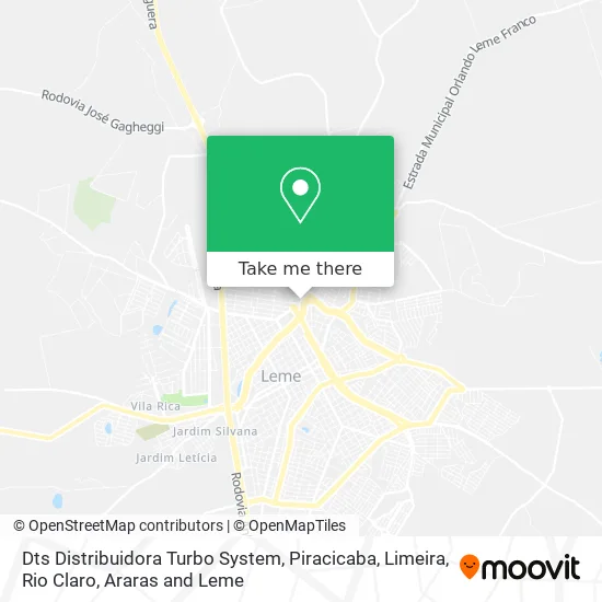 Dts Distribuidora Turbo System map