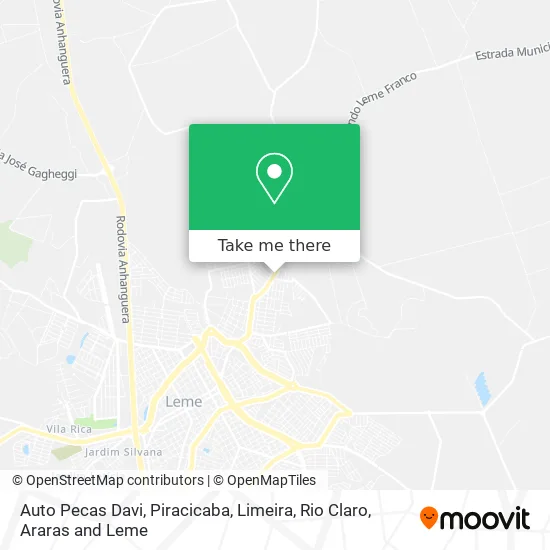 Auto Pecas Davi map