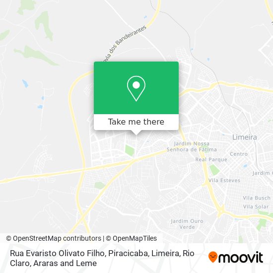 Rua Evaristo Olivato Filho map