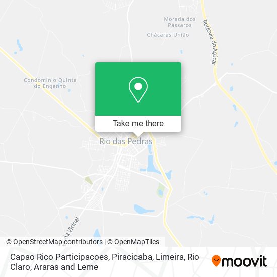 Capao Rico Participacoes map