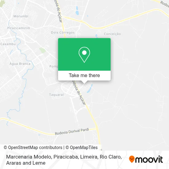 Marcenaria Modelo map