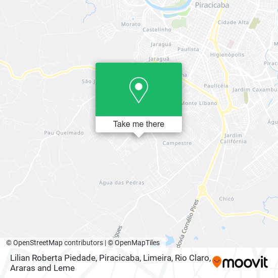 Lilian Roberta Piedade map