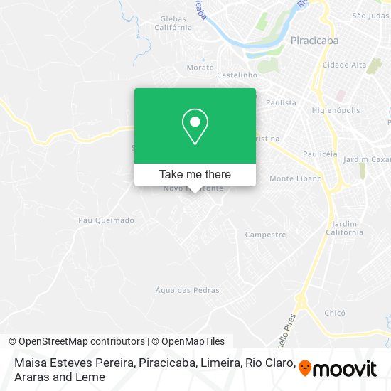 Maisa Esteves Pereira map