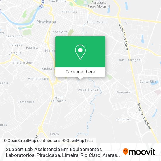 Support Lab Assistencia Em Equipamentos Laboratorios map