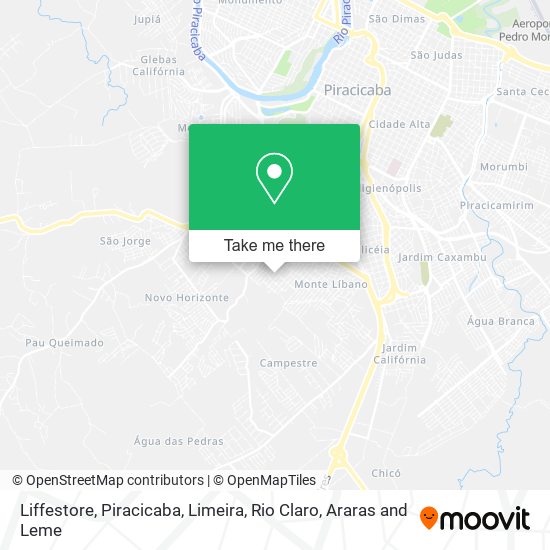 Mapa Liffestore