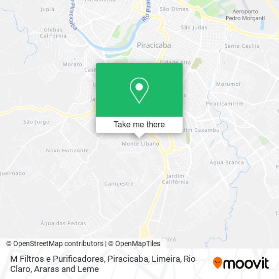 M Filtros e Purificadores map