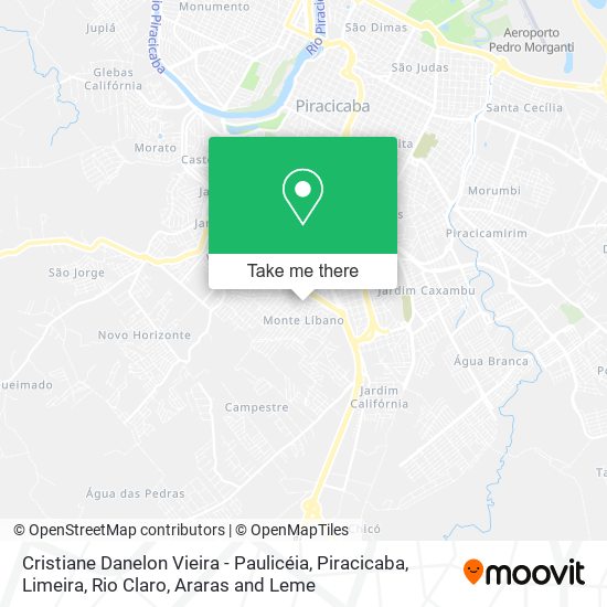 Mapa Cristiane Danelon Vieira - Paulicéia