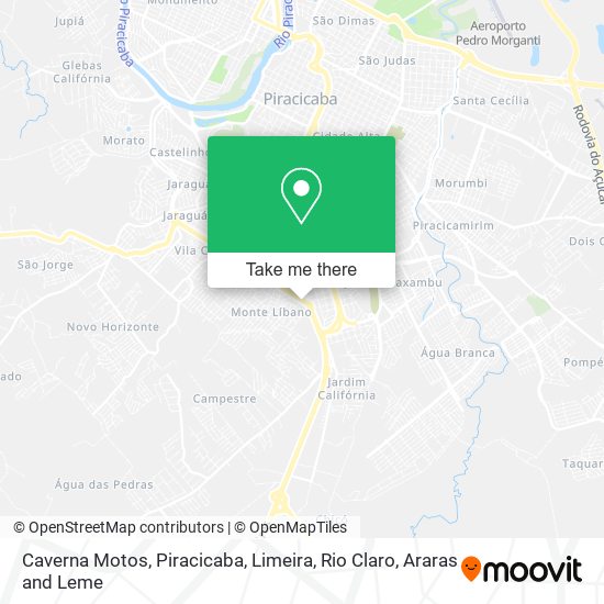 Caverna Motos map