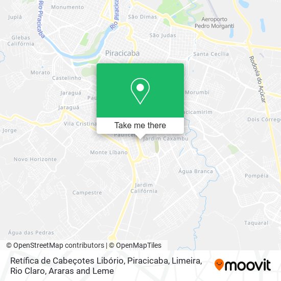 Retífica de Cabeçotes Libório map