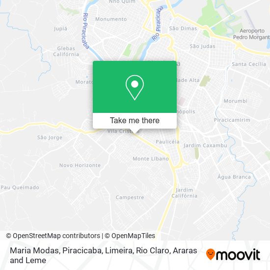 Maria Modas map