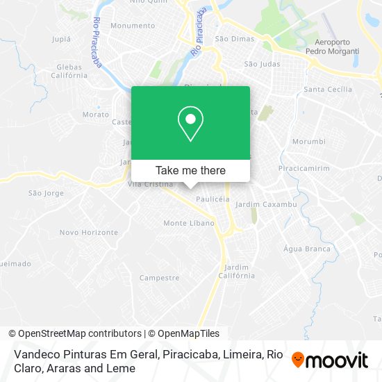 Vandeco Pinturas Em Geral map