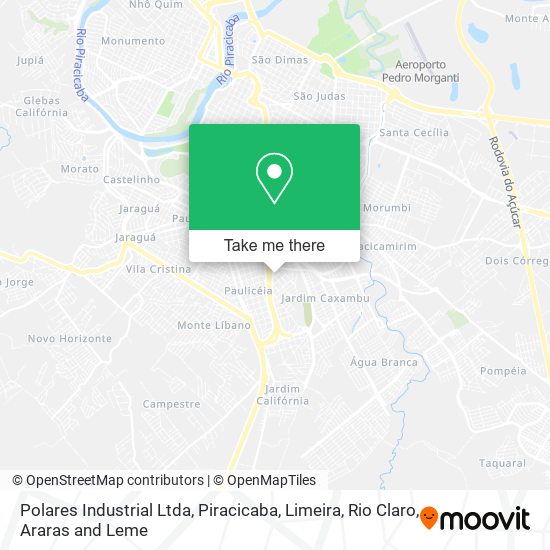 Polares Industrial Ltda map