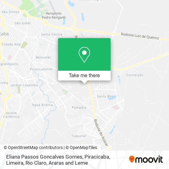 Eliana Passos Goncalves Gomes map