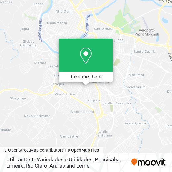 Mapa Util Lar Distr Variedades e Utilidades