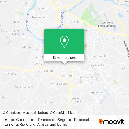 Apoio Consultoria Tecnica de Seguros map