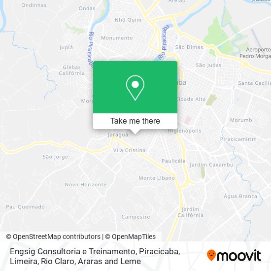 Engsig Consultoria e Treinamento map