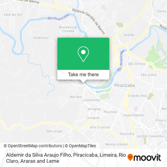 Aldemir da Silva Araujo Filho map