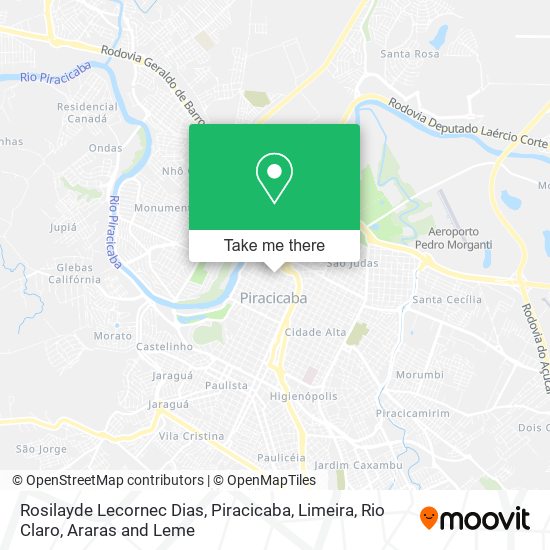 Rosilayde Lecornec Dias map
