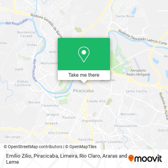 Emílio Zílio map
