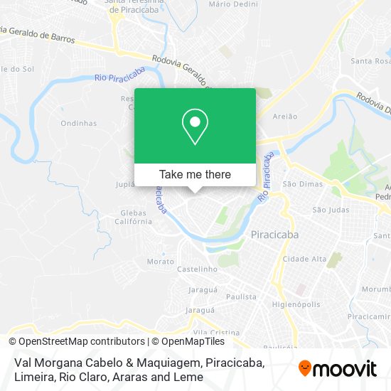 Val Morgana Cabelo & Maquiagem map