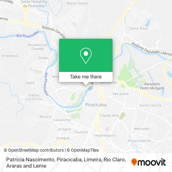 Patricia Nascimento map