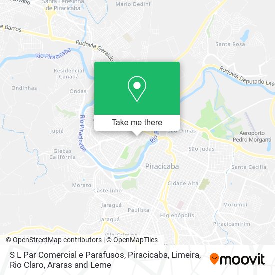 S L Par Comercial e Parafusos map