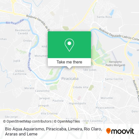 Bio Aqua Aquarismo map
