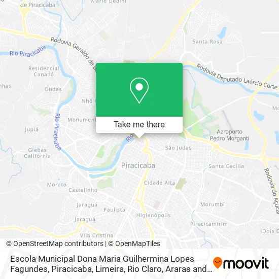 Escola Municipal Dona Maria Guilhermina Lopes Fagundes map
