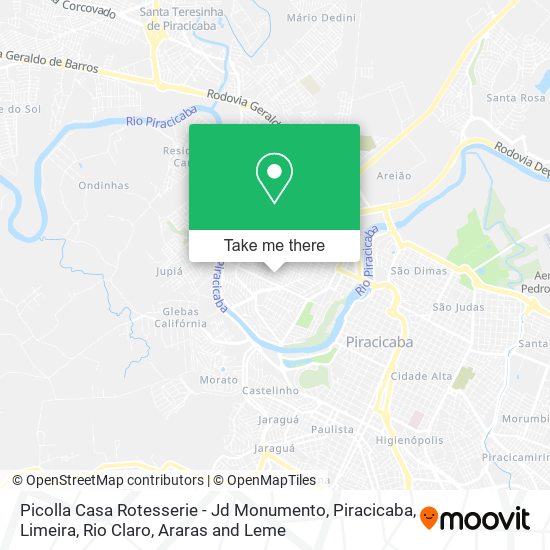 Picolla Casa Rotesserie - Jd Monumento map